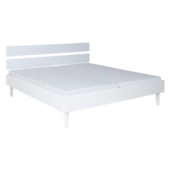 Sengeramme 380 - hvid malet