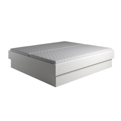 Sokkelseng 381 - hvid malet