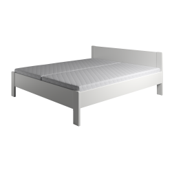 Sengeramme 421 - hvid malet