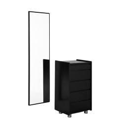 Spejl 118 - hvid malet